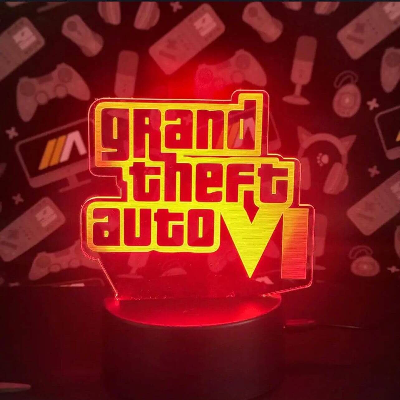3d led light grand theft auto 3d55