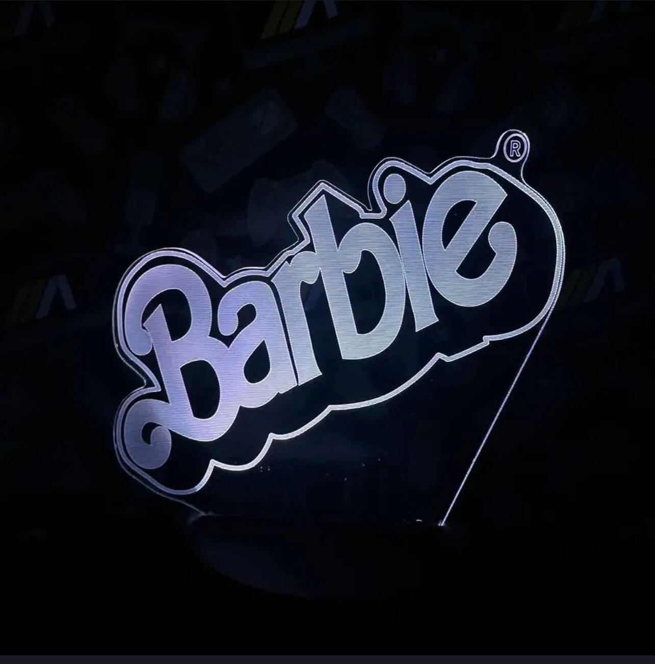 Barbie LED Lamp