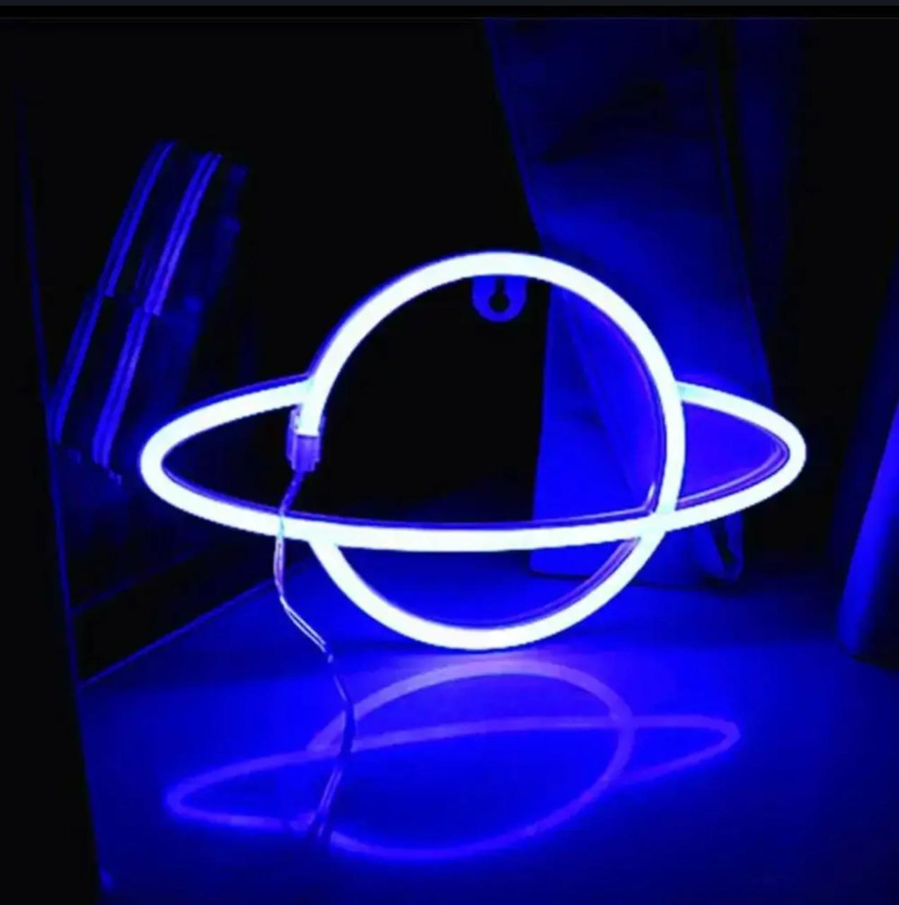 LED MODELING LAMP PLANET BLUE
