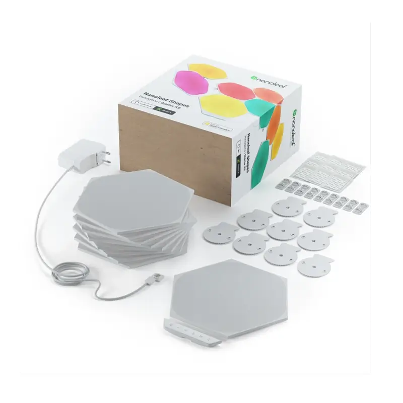 Nanoleaf Shapes Hexagons Smarter Kit – 9 Panels