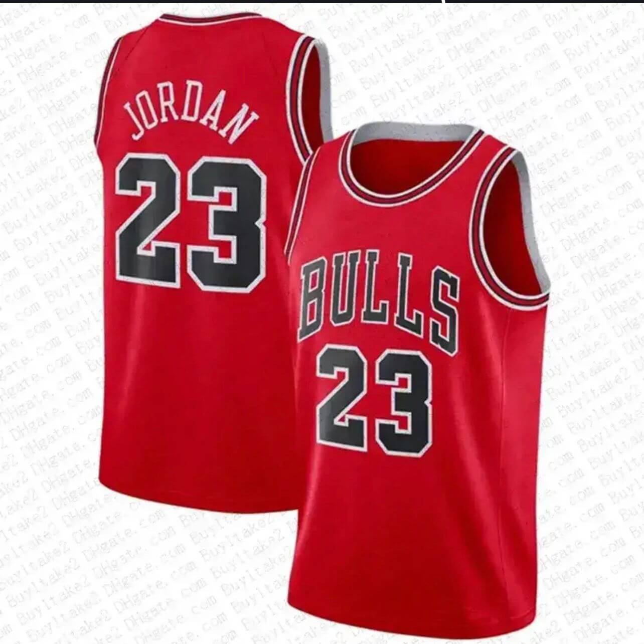 Chicago Bulls Basketball Jersey – Red (Medium)