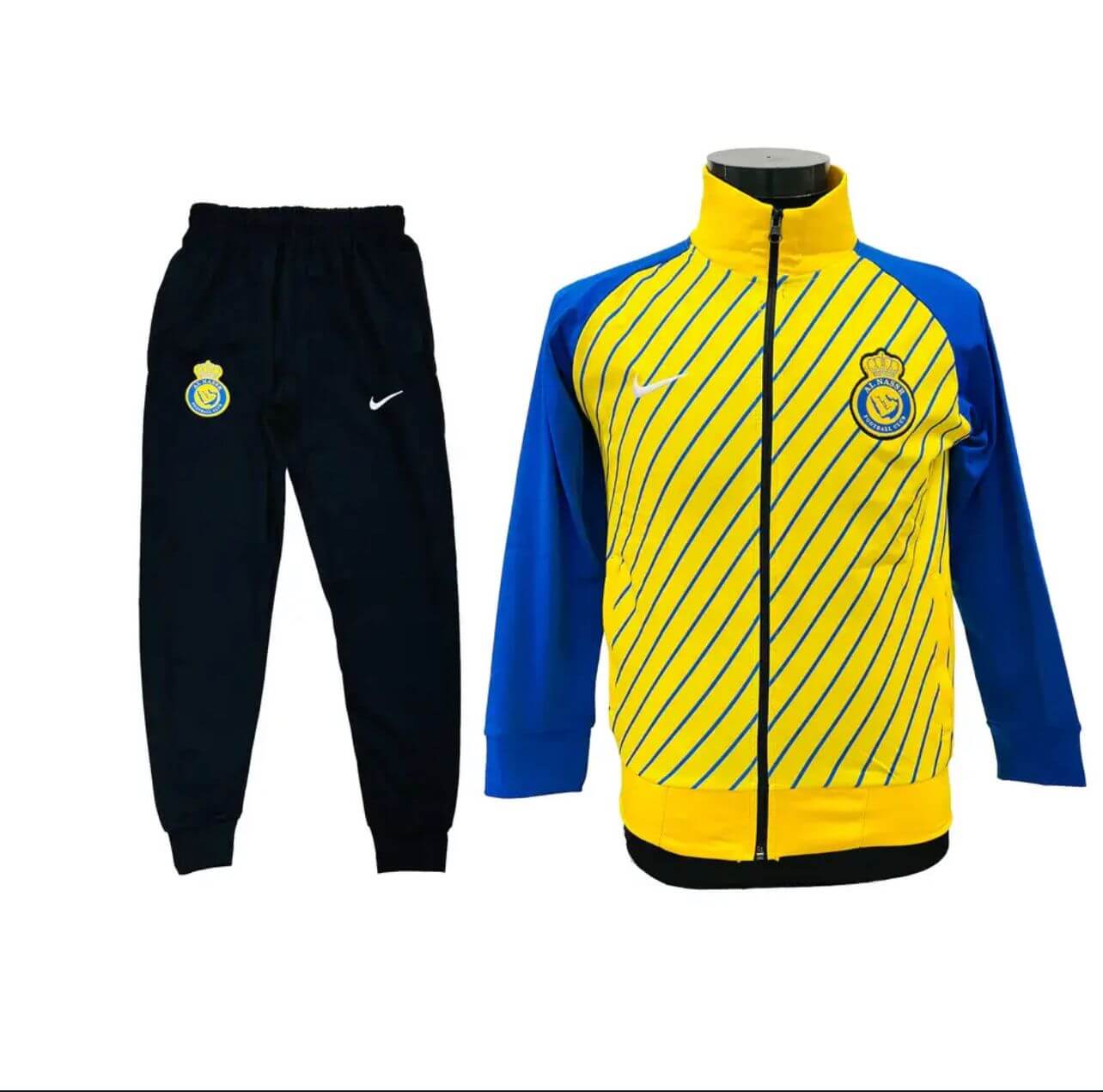 Al Nassr Yellow Sport Clothing Set (Ages 6-8 Years)