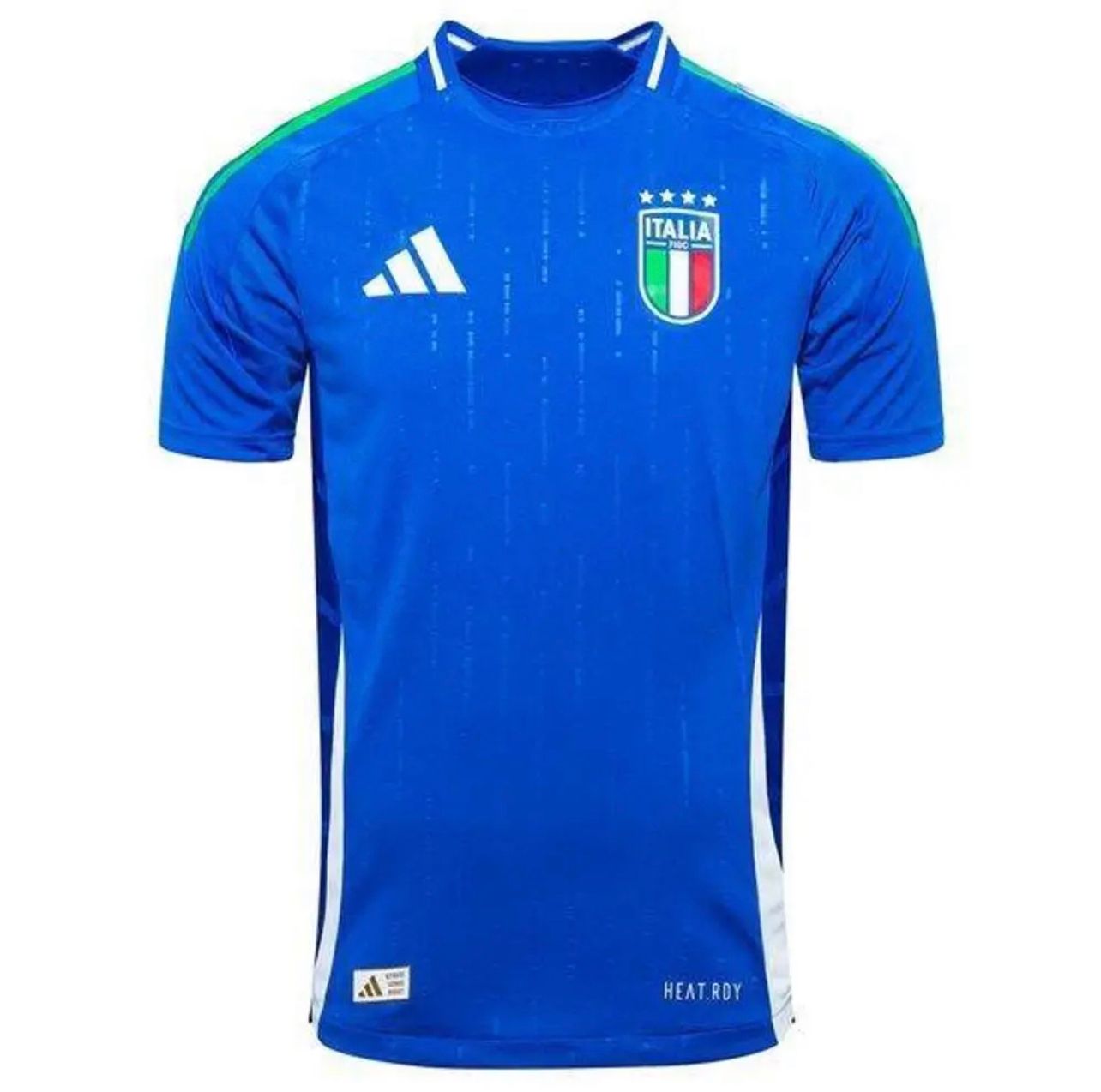T-Shirt with Short Italia Blue M