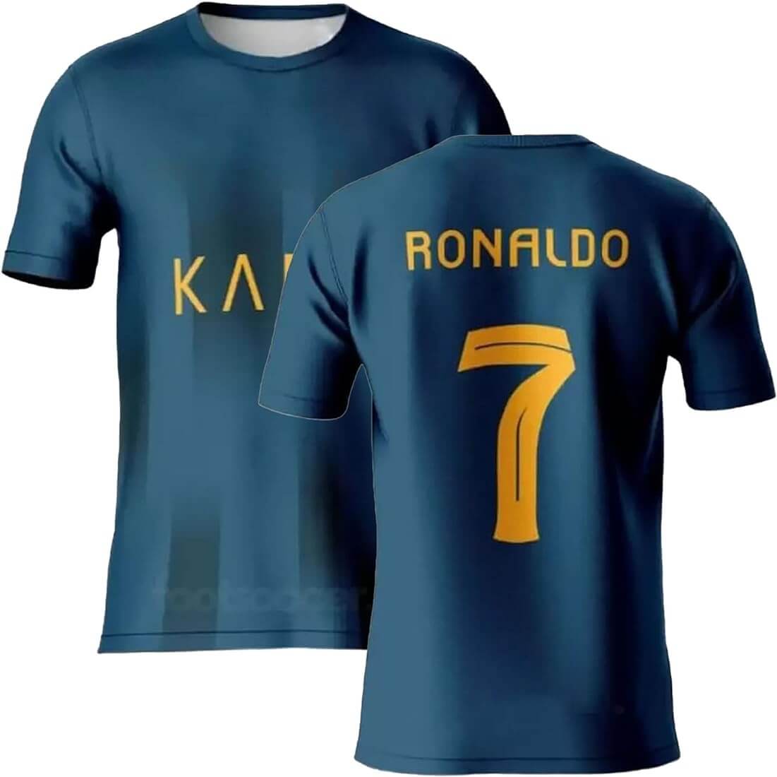 T-Shirt Al Nassr Dark Blue with Shorts  New 6