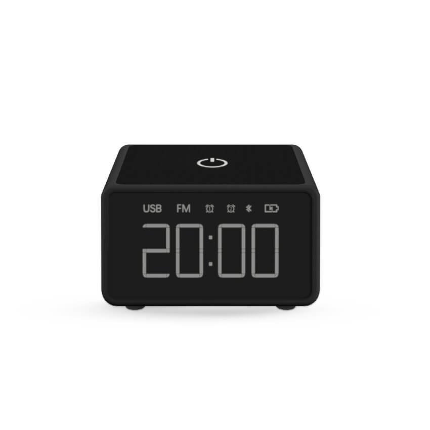 GOUI O'CLOCK – ساعة رقمية + شاحن لاسلكي + سماعة