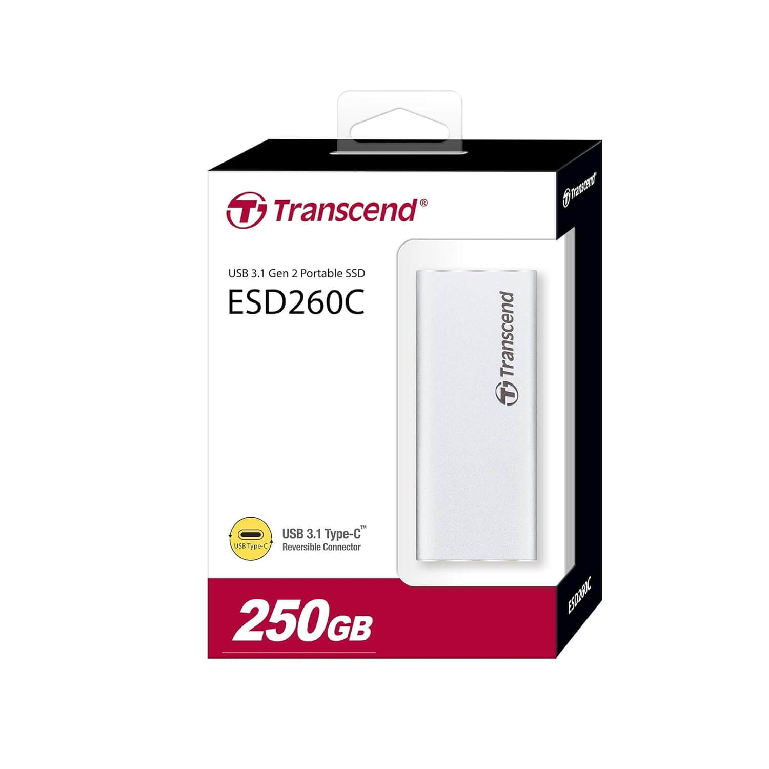 Transcend Hard 250GB ESD260C SSD